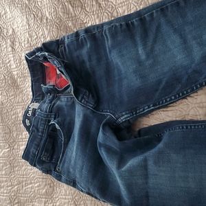 Cat & Jack boys flannel lined jeans.  Size 12